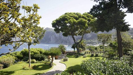 Cam014 - Villa with access to the sea, Capri Island, Campania