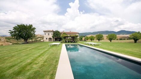 Tus003 - Villa rodeada de colinas, Toscana