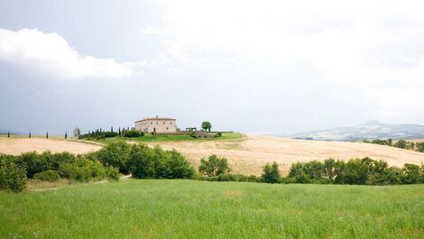 Tus003 - Villa cercada por colinas, Toscana