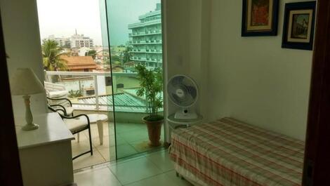 Apartment with balcony and kitchen