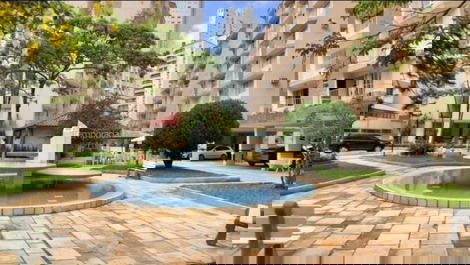 Praça central condominio.