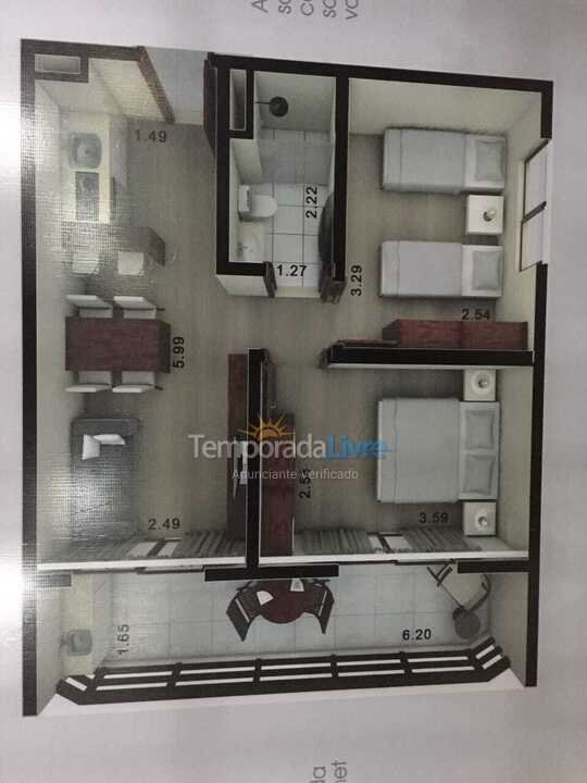 Apartment for vacation rental in Barretos (Barretos)