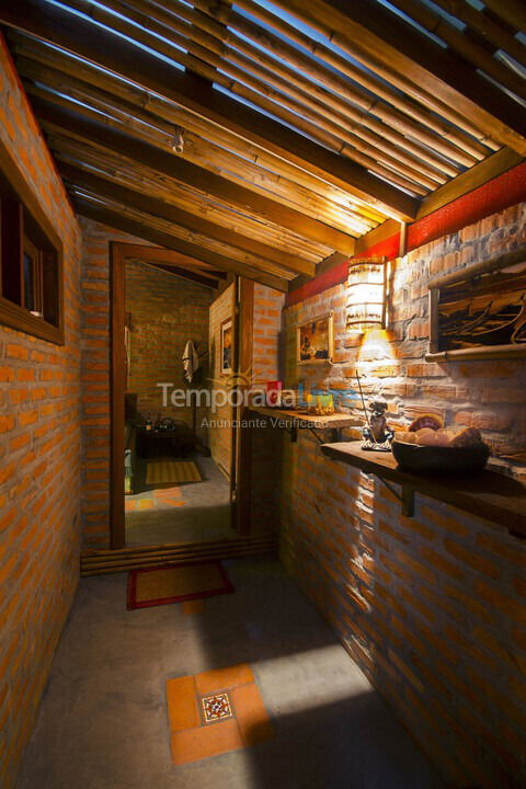 Casa para alquiler de vacaciones em Garopaba (Praia do Siriu)