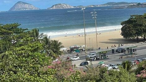 Vista para o mar de copacabana