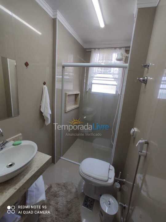 Apartment for vacation rental in São Vicente (Gonzaguinha)