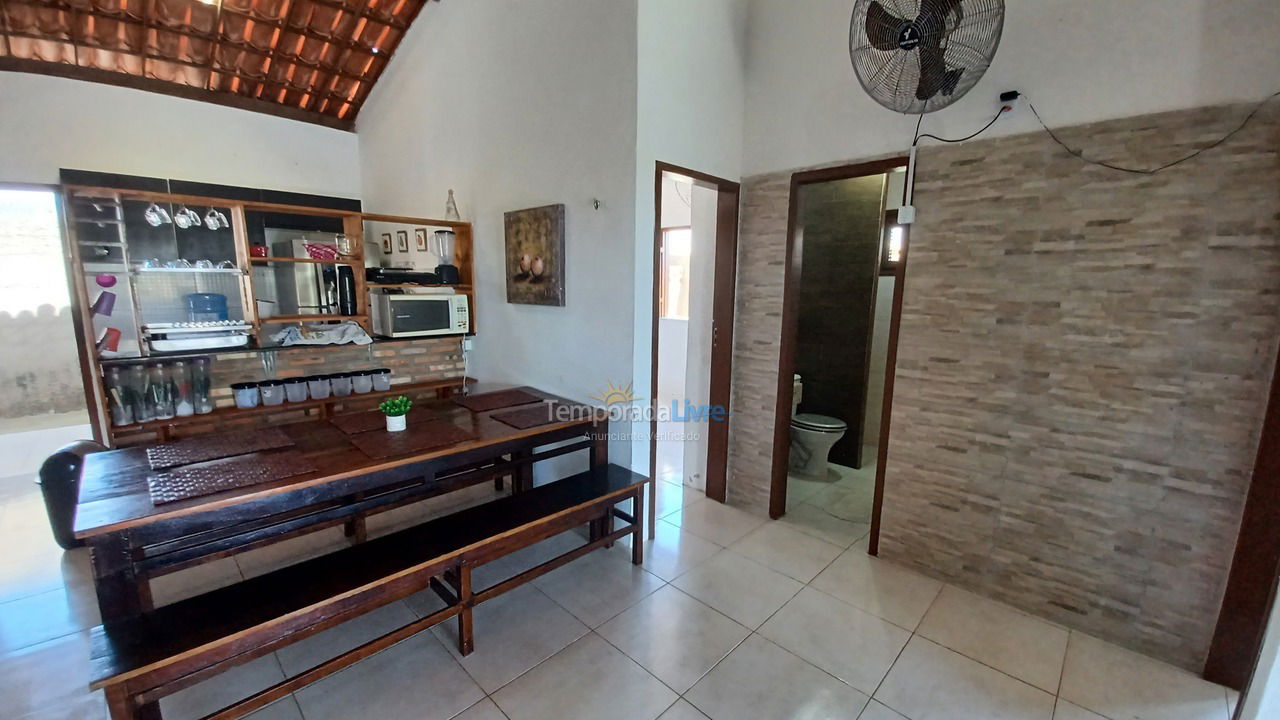 House for vacation rental in Beberibe (Morro Branco)