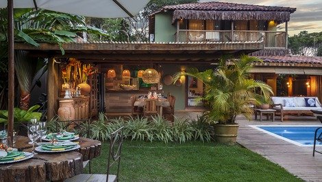 Villa Esperança - en el condominio de coco en Trancoso - Ba