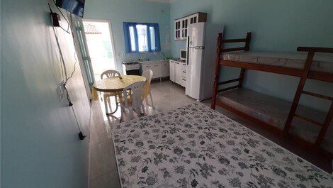 Cómoda casa de 4 habitaciones. Playa Lagoinha con Piscina y Aire- Ubatuba