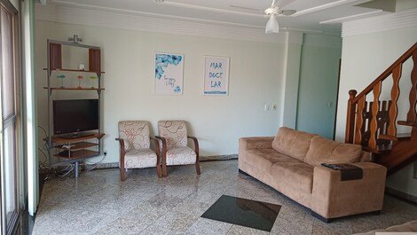 Linear penthouse with 3 beds for 06 people, Braga - Cabo Frio/RJ
