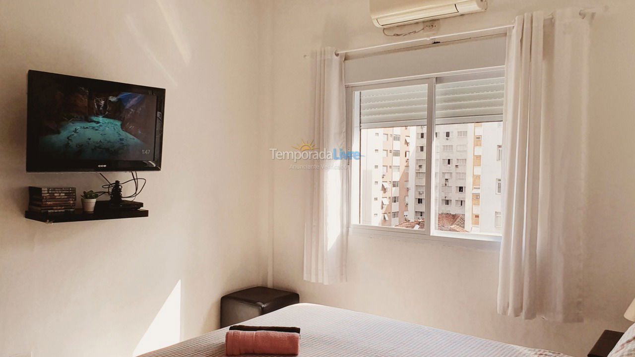 Apartment for vacation rental in Santos (Gonzaga)