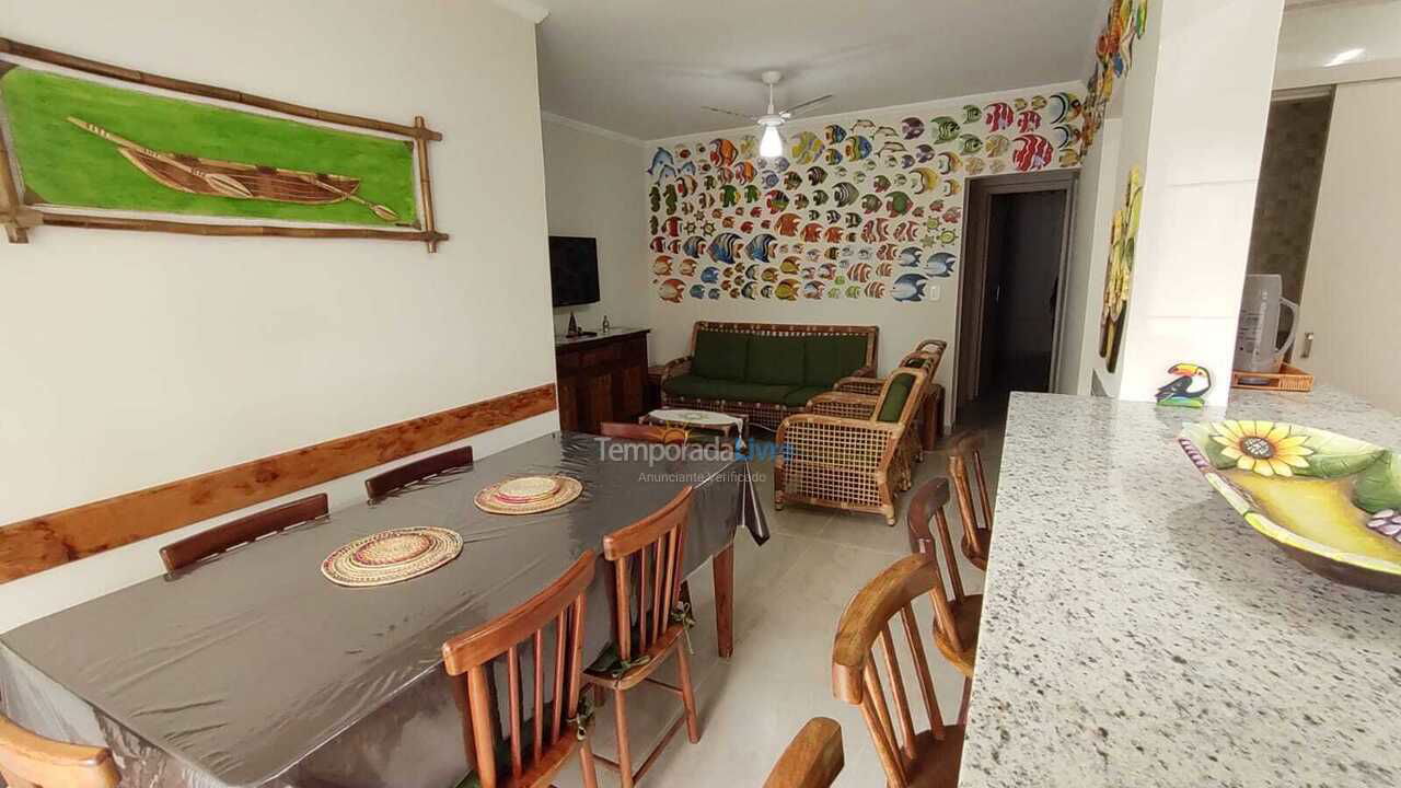 Apartamento para alquiler de vacaciones em Ubatuba (Praia Grande)