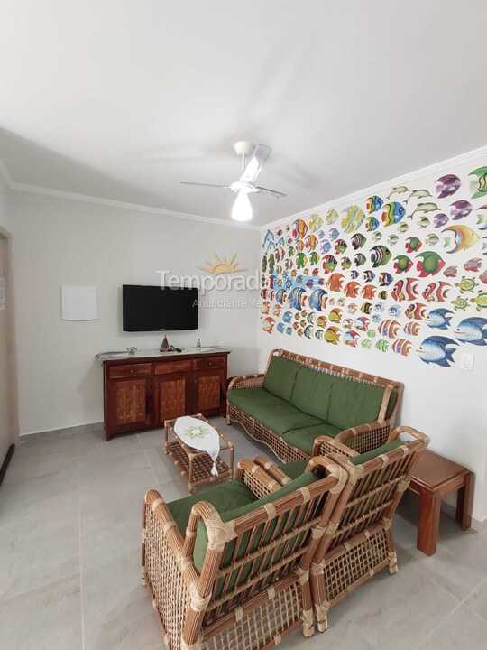 Apartment for vacation rental in Ubatuba (Praia Grande)