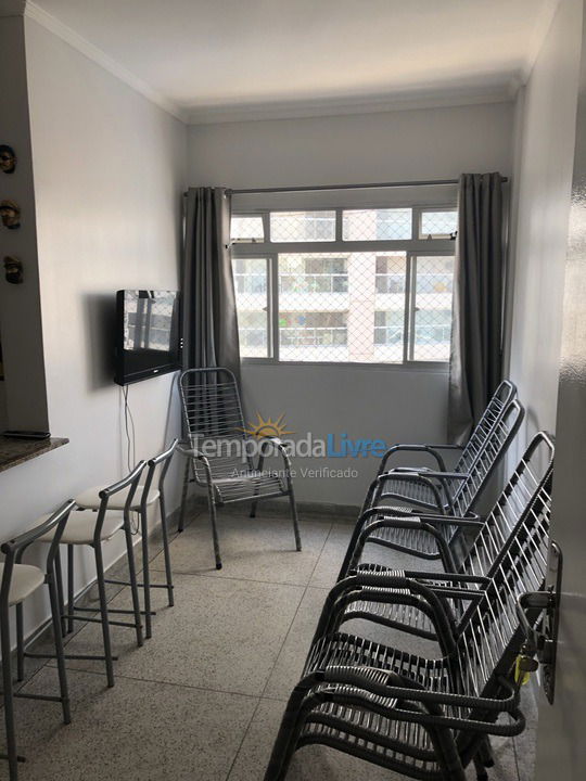 Apartment for vacation rental in Praia Grande (Boqueirão)