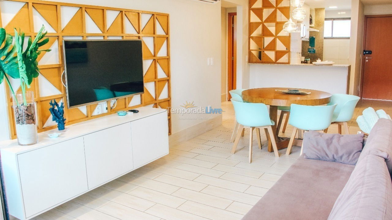 Apartamento para aluguel de temporada em Ipojuca (Praia de Muro Alto)