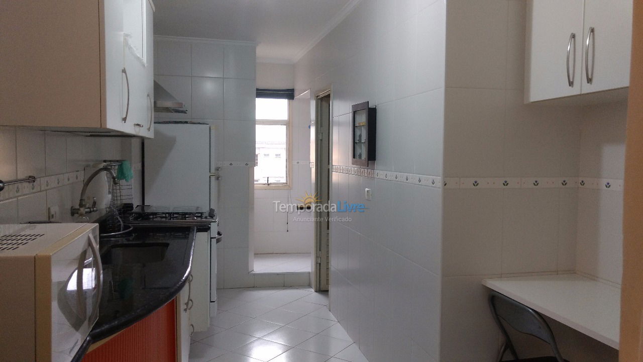 Apartamento para aluguel de temporada em Guarujá (Enseada)