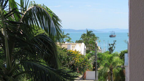 Apartamento con vistas al mar en la playa Cachoeira do Bom Jesus