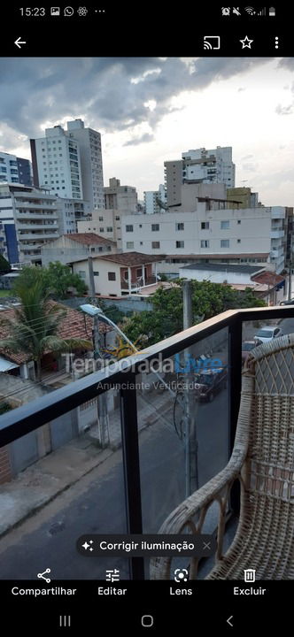 Apartment for vacation rental in Guarapari (Praia do Morro)