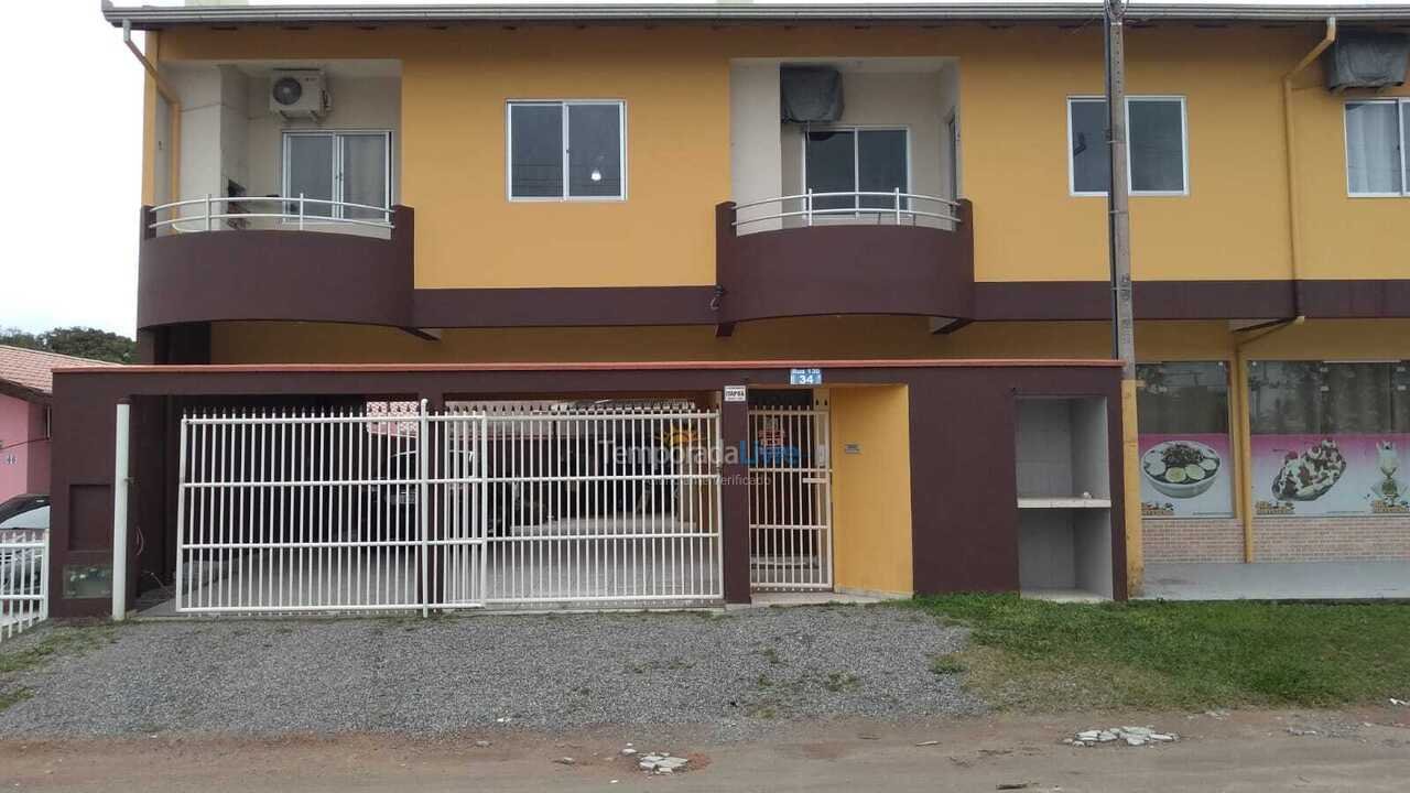 Apartamento para aluguel de temporada em Itapoá (Barra do Saí)