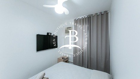 Dormitório casal c/ tv e ar condicionado