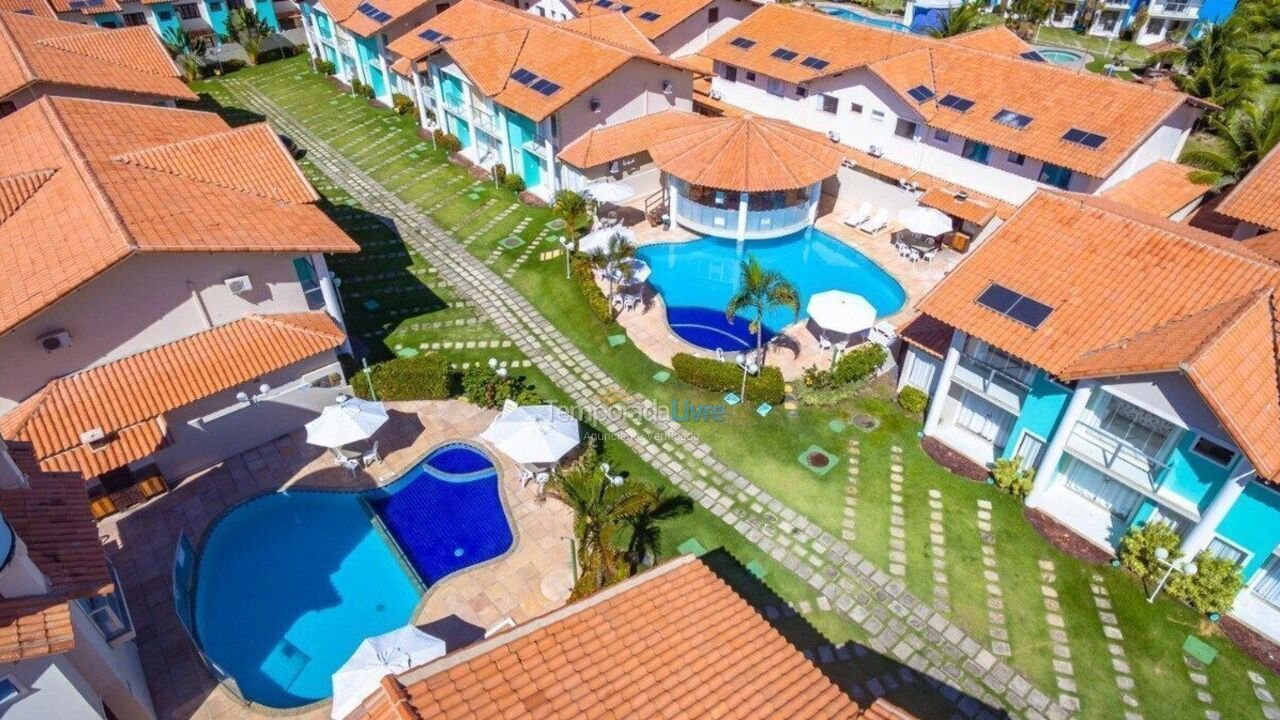 Casa para alquiler de vacaciones em Praia de Taperauã (Bahia)