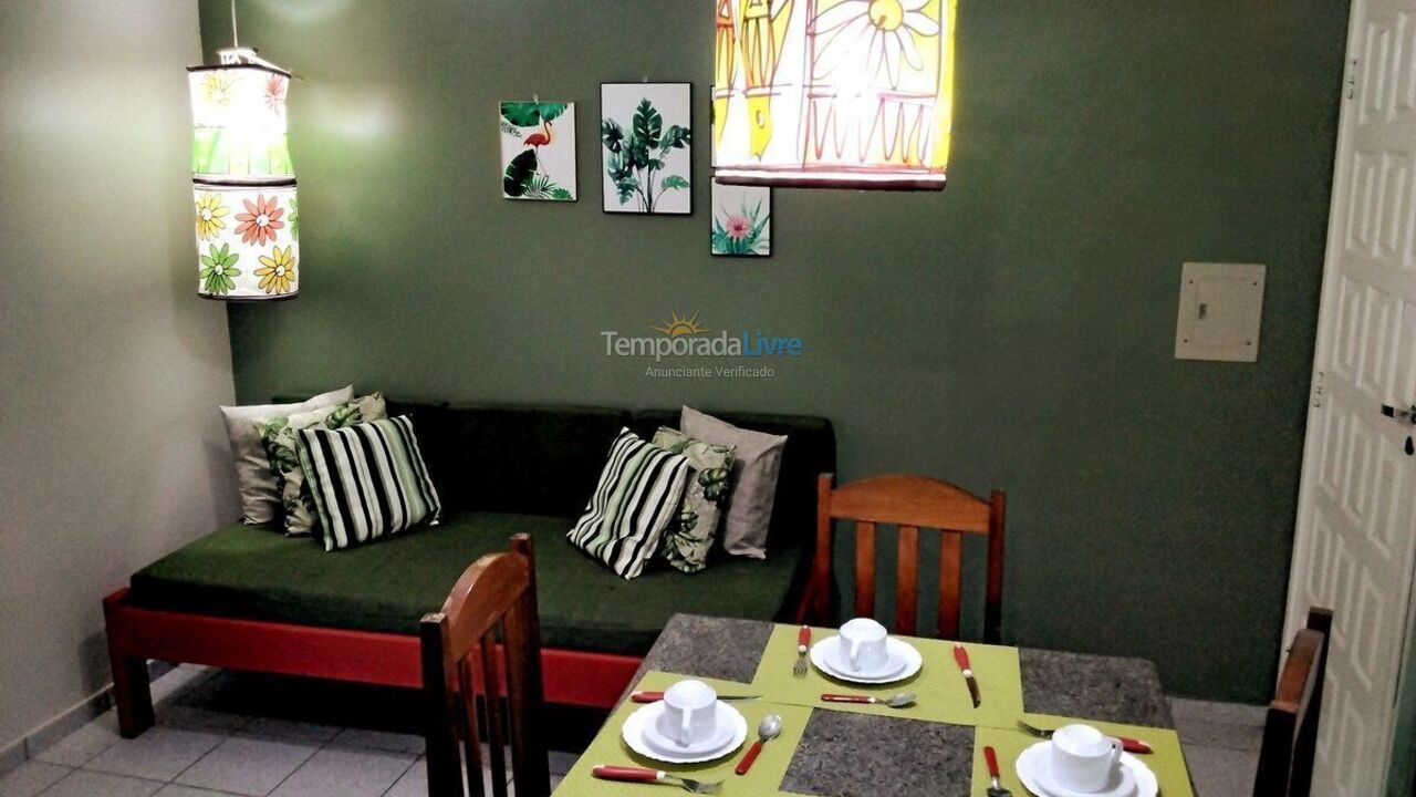Apartment for vacation rental in Praia de Taperauã (Bahia)