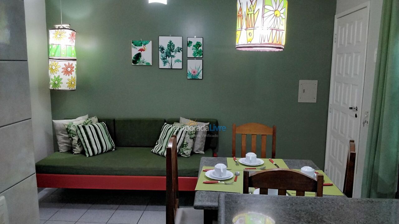 Apartment for vacation rental in Praia de Taperauã (Bahia)