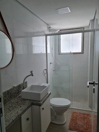 Primeiro banheiro novo 