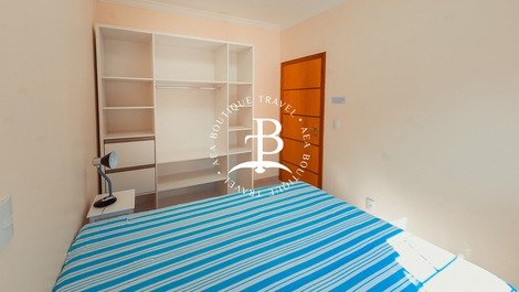 Dormitórios e sua distribuição, todos com ar condicionado split: piso térreo: quarto 1: 1 (cama) cas
