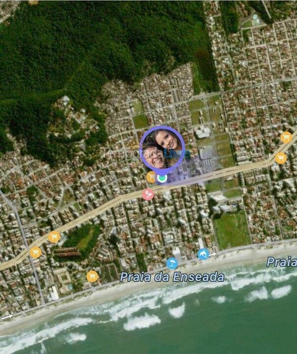 Apartamento para aluguel de temporada em Guarujá (Jardim Virginia Praia da Enseada)