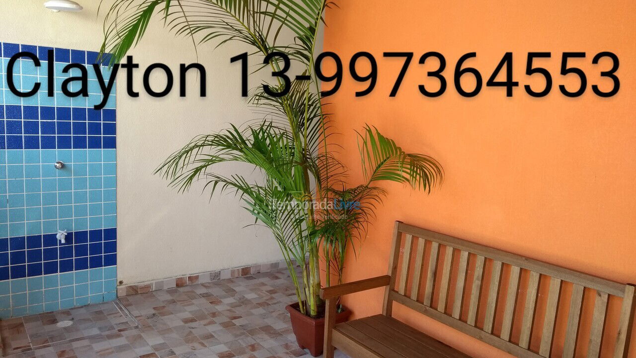 House for vacation rental in Itanhaém (Balneário Tupy)