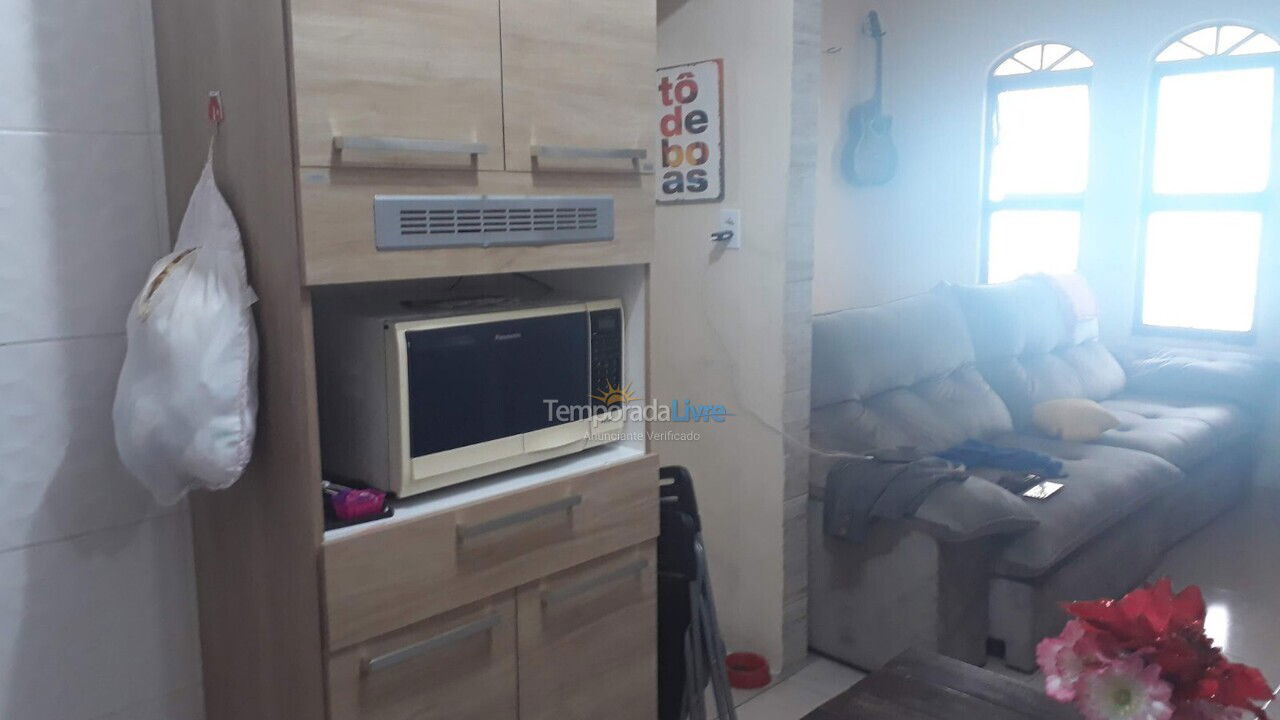 Casa para alquiler de vacaciones em Mongaguá (Balneario Itaoca)