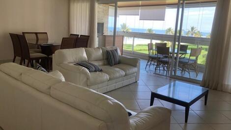 PRECIOSO APARTAMENTO PÉ NA AREIA 8 PERSONAS BERTIOGA