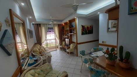BEAUTIFUL APARTMENT DECORATED AT THE BEACH OF THE ENSEADA / GUARUJÁ
