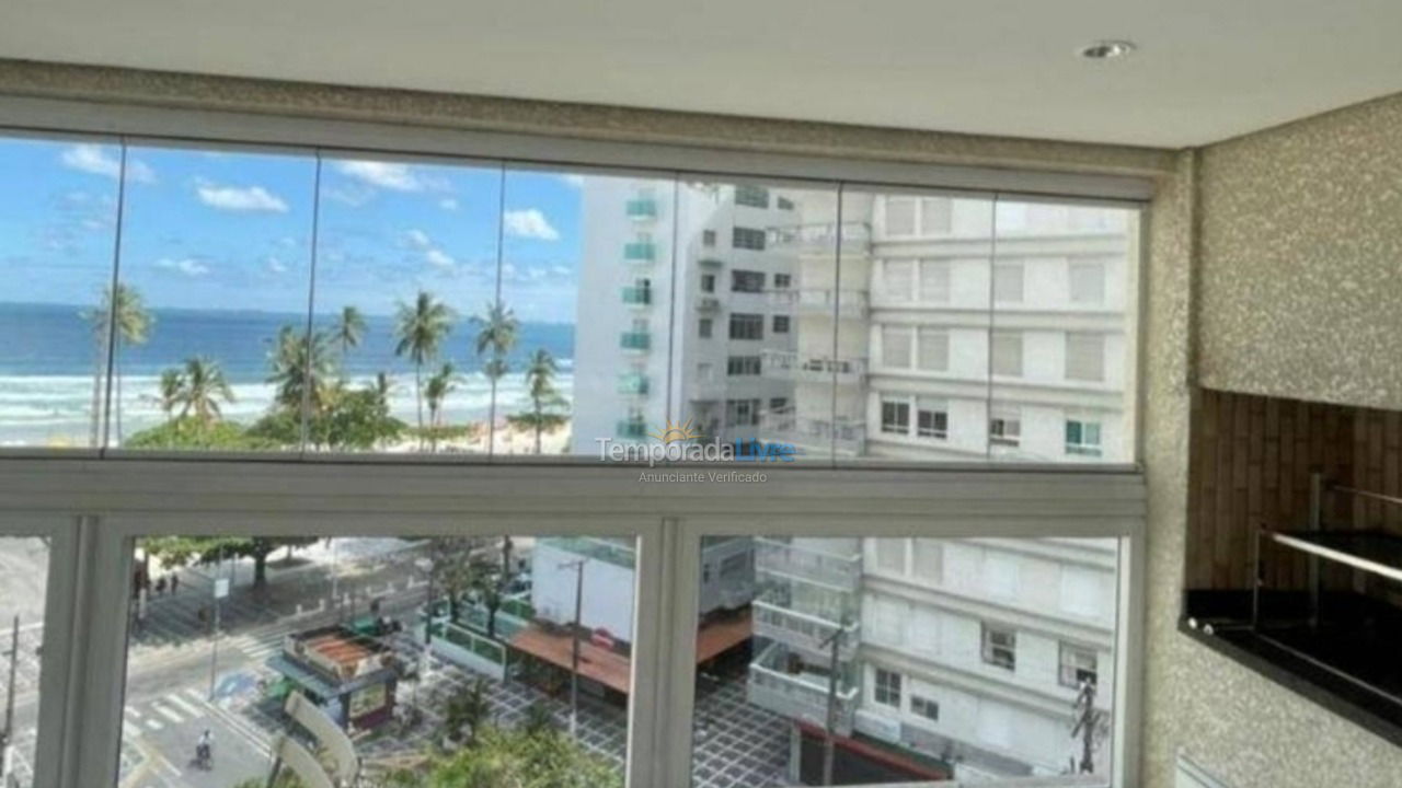 Apartamento para aluguel de temporada em Guarujá (Pitangueiras)
