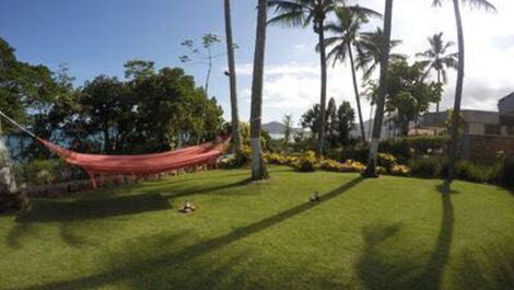 Férias no paraíso com vista panorâmica para o mar