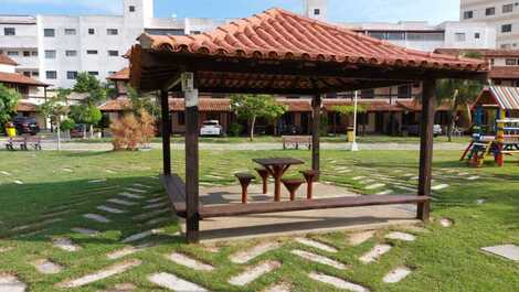 Praça central do condomínio 