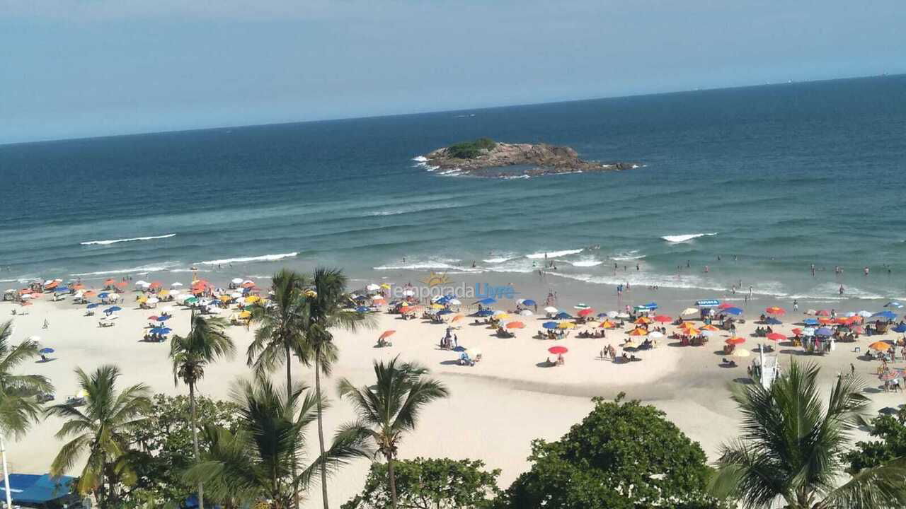 Apartamento para alquiler de vacaciones em Guarujá (Pitangueiras)