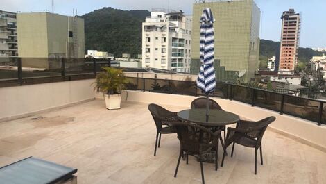 BEAUTIFUL SEA VIEW PENTHOUSE 10 PEOPLE TERRACE FOR PARTIES GUARUJÁ - ENSEADA