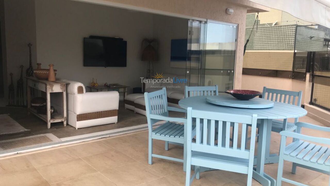 Apartamento para aluguel de temporada em Guarujá (Enseada)