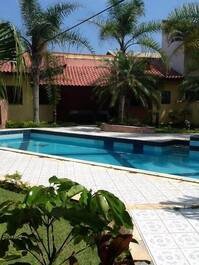 Beautiful house 100 meters from the beach with swimming pool