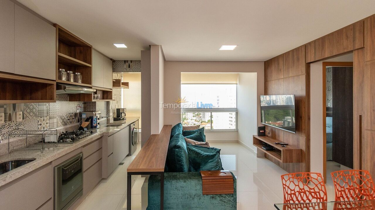 Apartamento para aluguel de temporada em Goiânia (Setor Bueno)