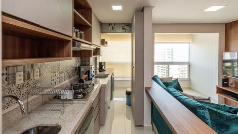 LUX1908 Apto de 2Qtos LUXUOSO no Ed. Lux Home Design - 2 Garagens -...