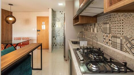 LUX1908 Apto de 2Qtos LUXUOSO no Ed. Lux Home Design - 2 Garagens -...