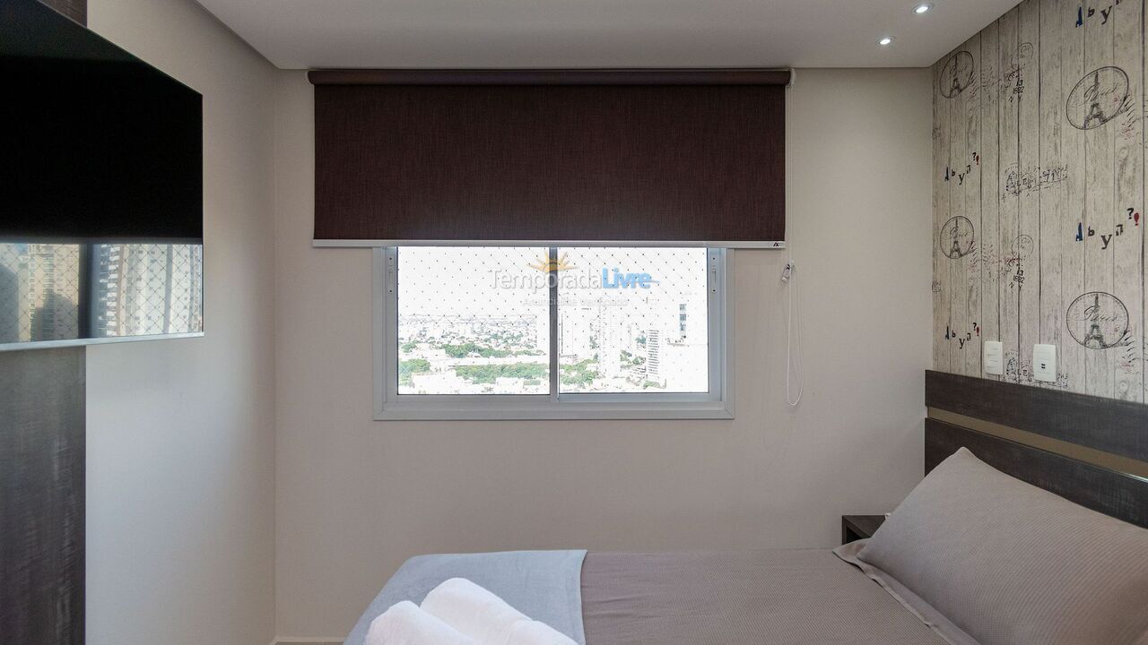 Apartamento para aluguel de temporada em Goiânia (Setor Bueno)