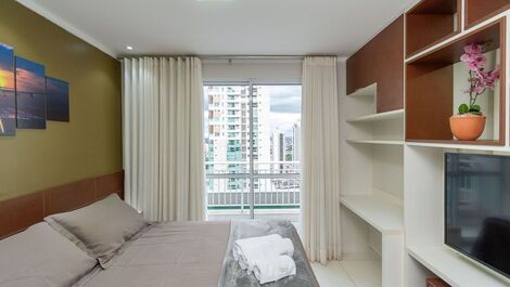 WB2105 Hermoso Studio en Ed. Walk Bueno, con vista al Parque Vaca...