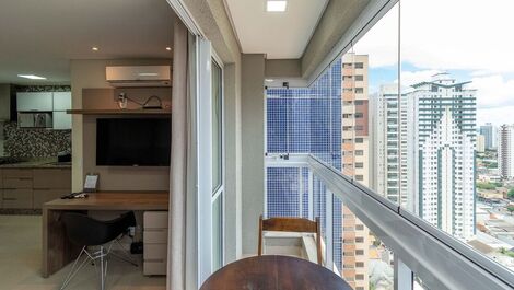 TH2003 Flat at Ed. The Expression, high floor - Setor Bueno -...