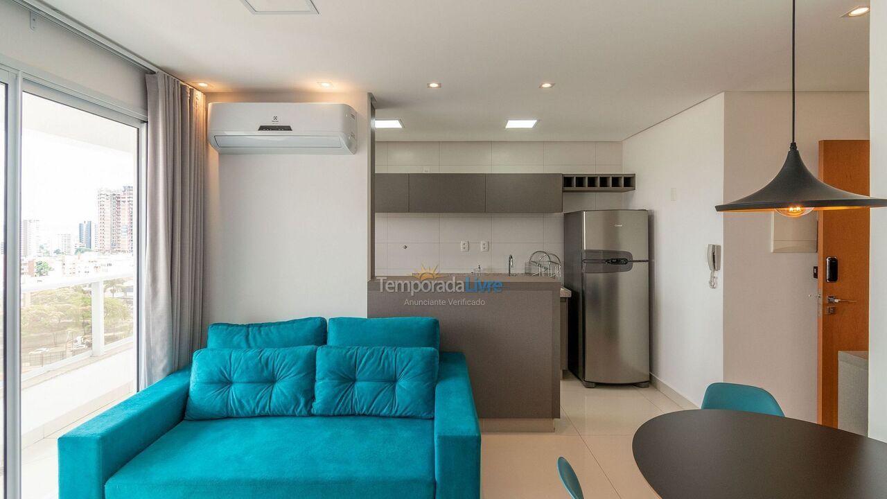 Apartamento para aluguel de temporada em Goiânia (Setor Bueno)