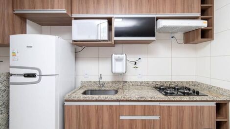 Cozy studio on the 15th floor - located