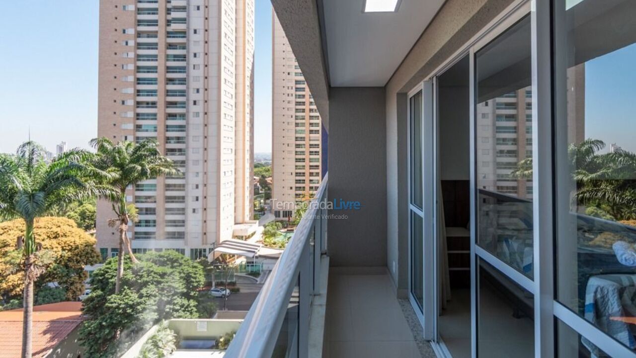Apartamento para aluguel de temporada em Goiânia (Setor Bueno)