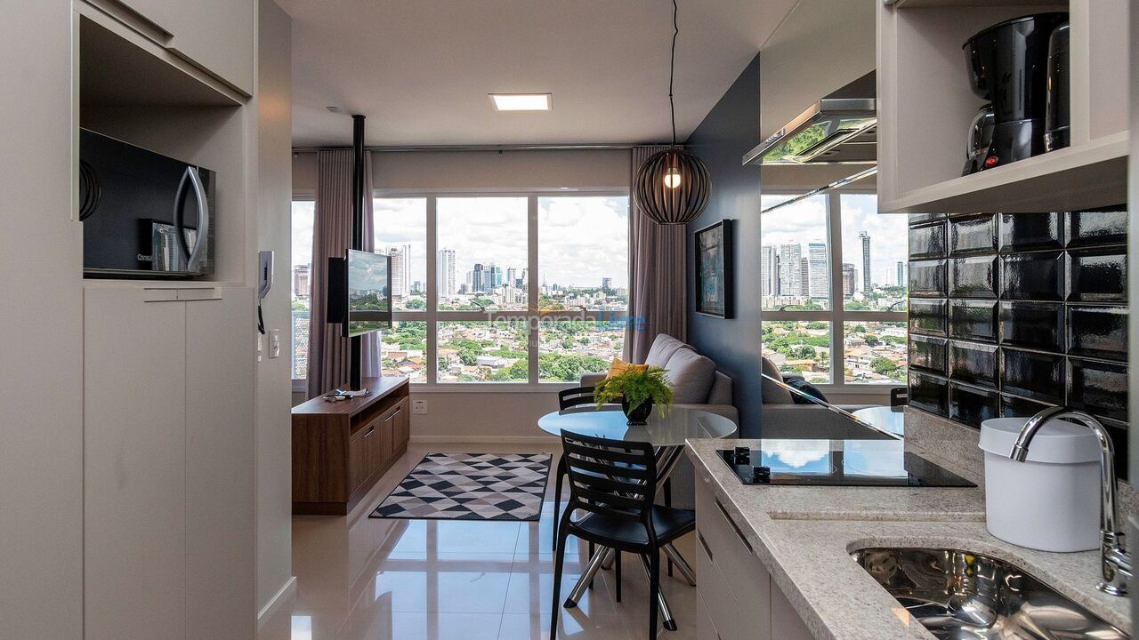 Apartamento para aluguel de temporada em Goiânia (Jardim Goias)